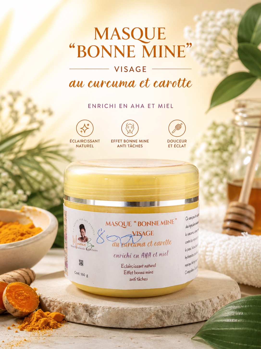 Masque bonne mine